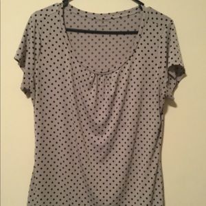 Polka dot top. 2 tops for $7.00.